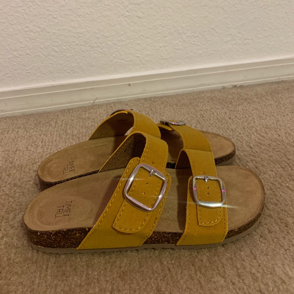 Mustard Yellow Sandals